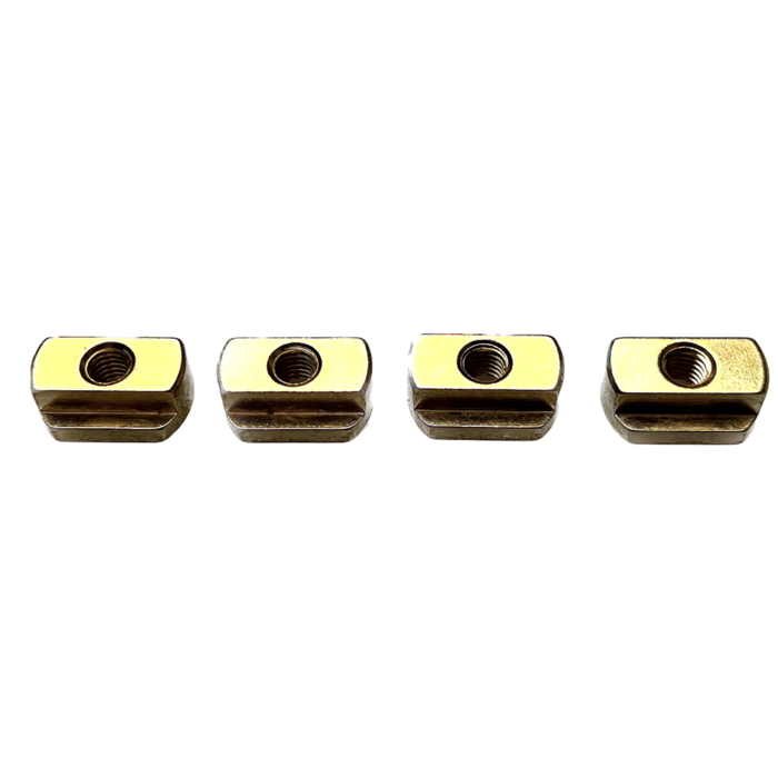 Universal hydrofoil T-nuts M6 4x