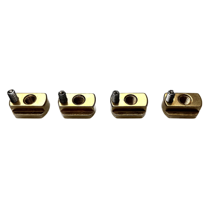 Universal locking hydrofoil T-nuts M6 4x