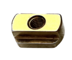 Universal hydrofoil T-nuts M6 4x