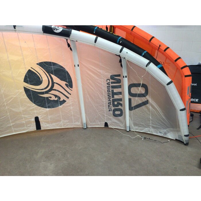 Cabrinha Nitro 2023 | C5 White -Aqua-Black 7m - Demo