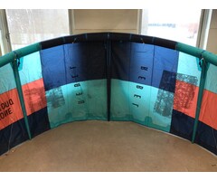 Duotone Duotone Rebel 10m 2019 Blue/yellow - Gebruikt