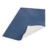 Buitenkleed - Twin Solid Blauw/Creme - thumbnail 2