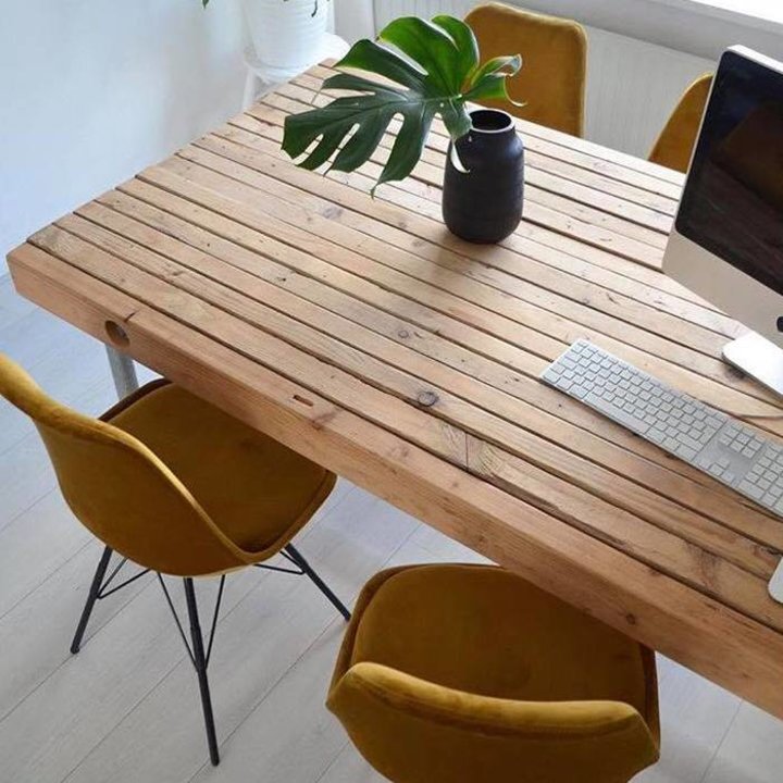 Stoel Velvet - Goud/Okergeel