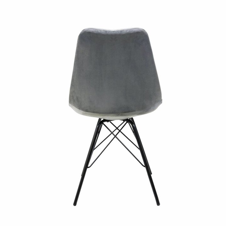 Stoel Velvet - Grijs