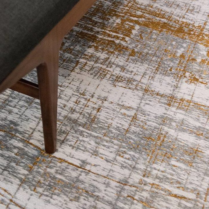 Vintage Vloerkleed - Mad Men Columbus Gold 8419