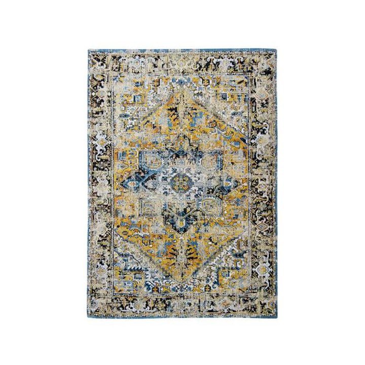 Vintage Vloerkleed - Antiquarian Heriz Geel 8704