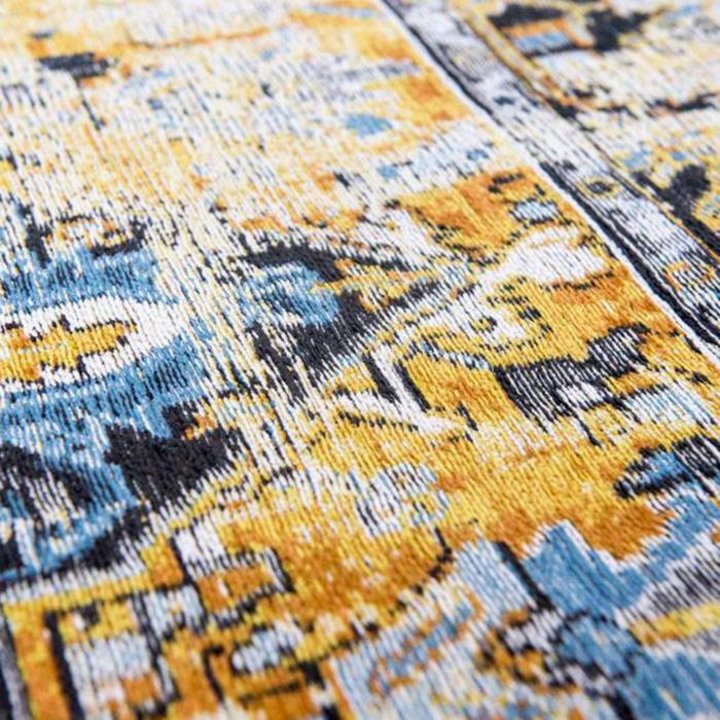 Vintage Vloerkleed - Antiquarian Heriz Geel 8704