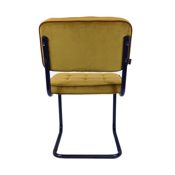 Kick Collection Stoel Velvet Ivy - Goud / Okergeel