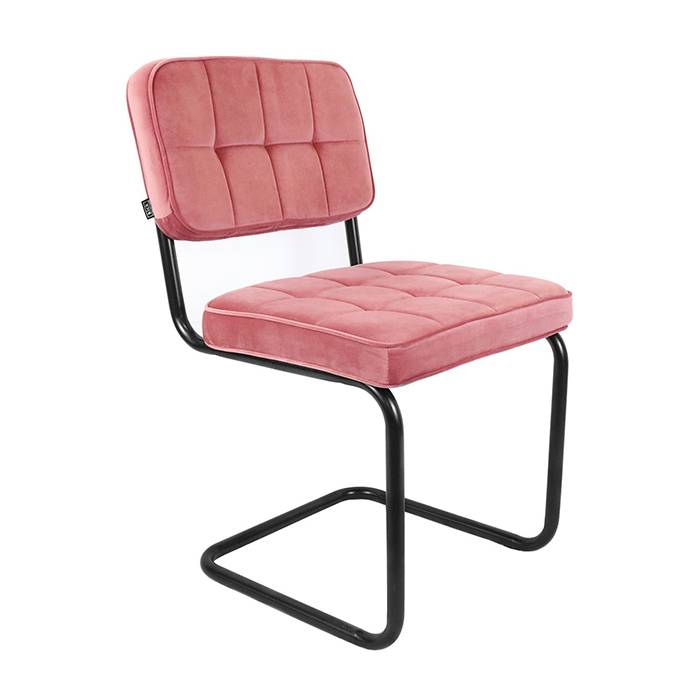 Stoel Velvet - Ivy Roze