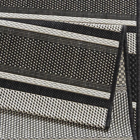 Bougari Buitenkleed - Strap Zwart