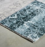 Lifa Living Vintage vloerkleed - Patchwork Grijs/Blauw Lifa Living Vintage vloerkleed - Patchwork Grijs/Blauw