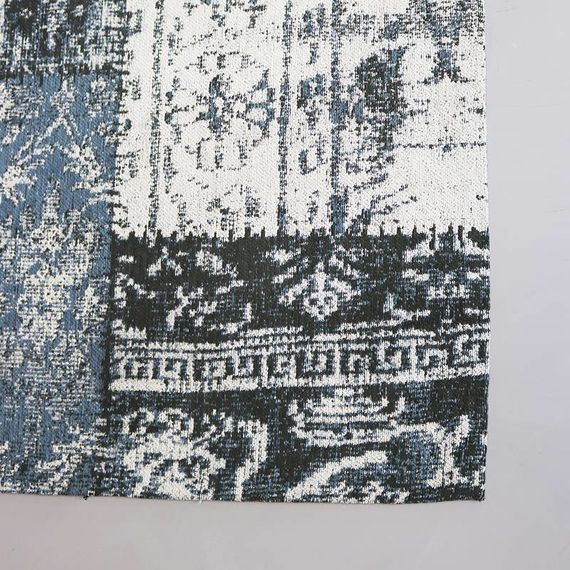 FRAAI Patchwork vloerkleed - Dreams Grijs/Blauw
