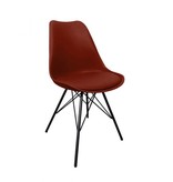 Kick Collection Stoel Metal Luuk - Rood Kick Collection Stoel Metal Luuk - Rood