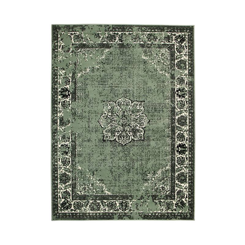 Vintage vloerkleed - Wonder Groen/Zwart - sfeer