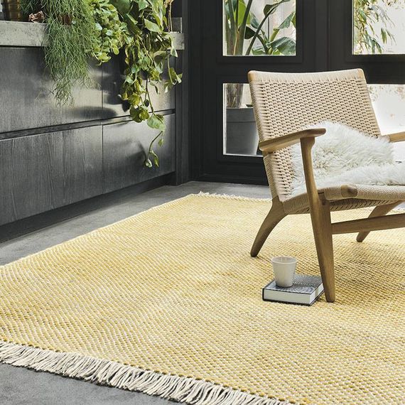 Brink & Campman Vloerkleed Atelier - Craft 49506 Geel