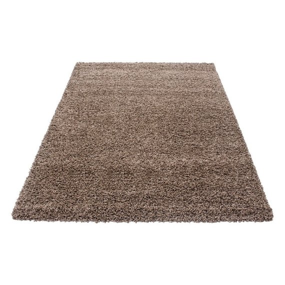 Hoogpolig vloerkleed - Life Mokka