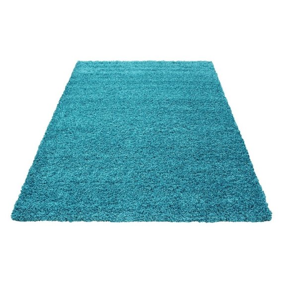 Adana Carpets Hoogpolig vloerkleed - Life Turquoise