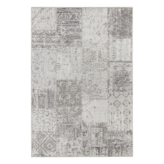 ELLE Decor Patchwork vloerkleed – Pleasure Grijs/Creme Denain