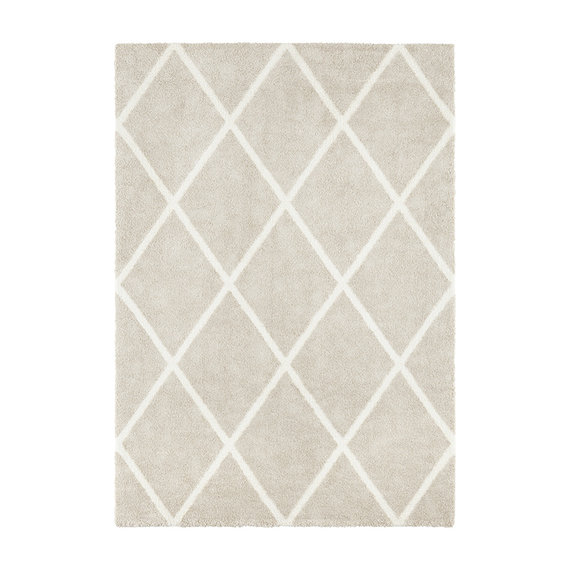 ELLE Decor Scandinavisch vloerkleed – Maniac Beige Creme Lunel