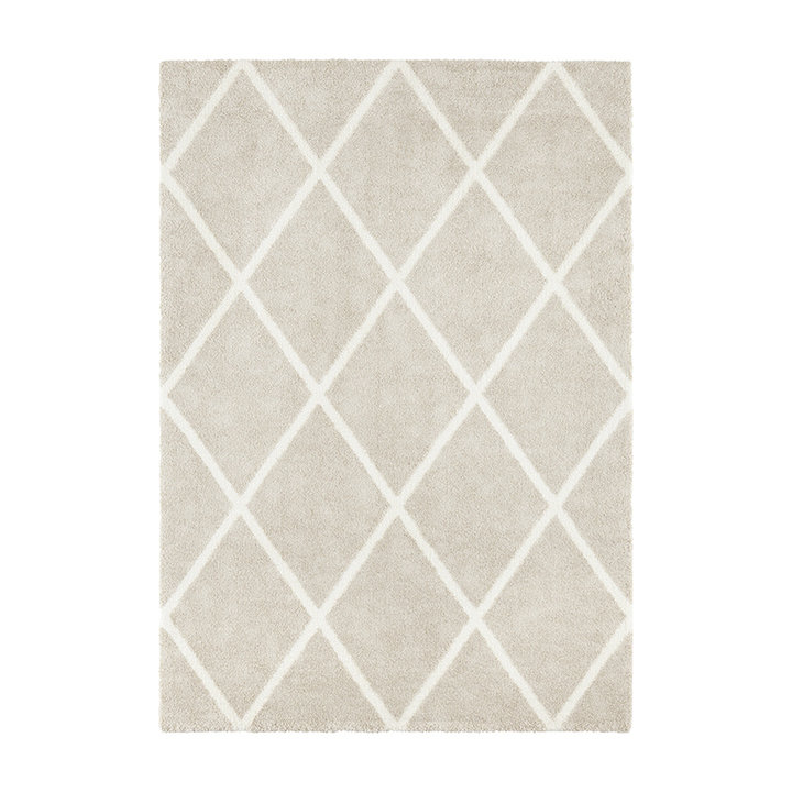 Scandinavisch vloerkleed - Maniac Beige/Creme Lunel