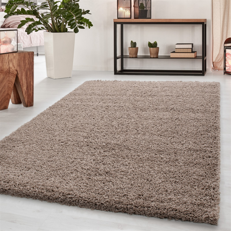Hoogpolig vloerkleed - Sade Beige