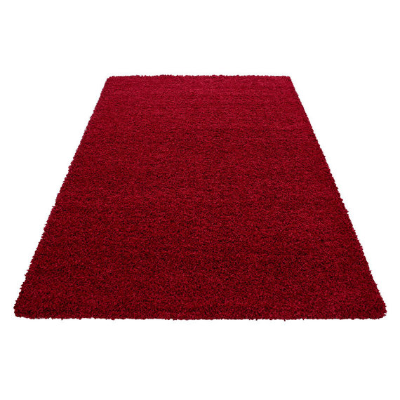 Adana Carpets Hoogpolig vloerkleed - Sade Rood