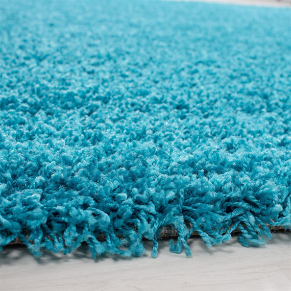 Adana Carpets Hoogpolig vloerkleed - Sade Turquoise