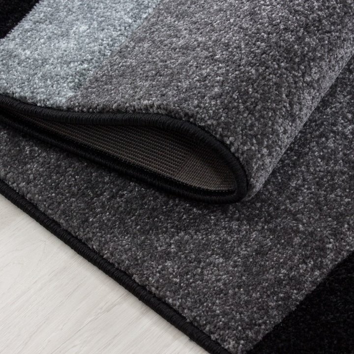 Modern vloerkleed - Tetris Grijs 1310