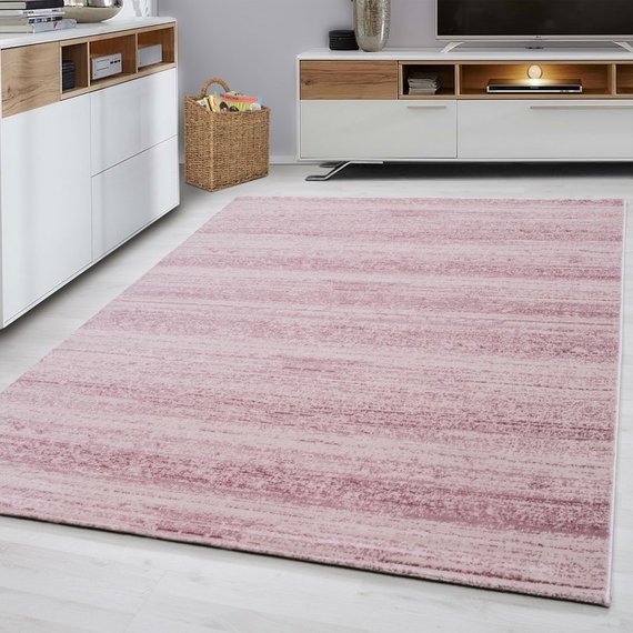 Adana Carpets Modern vloerkleed -Plus Roze 8000