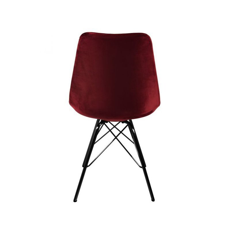 Stoel Velvet - Rood/Cherry - sfeer