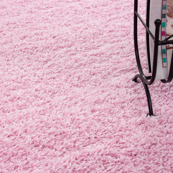 Adana Carpets Hoogpolig vloerkleed - Life Roze