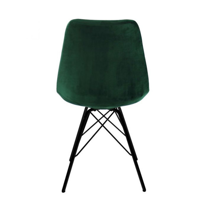 Stoel Velvet - Donkergroen