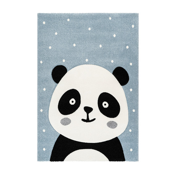 Kay Kindervloerkleed - Atlantisch Panda Blauw
