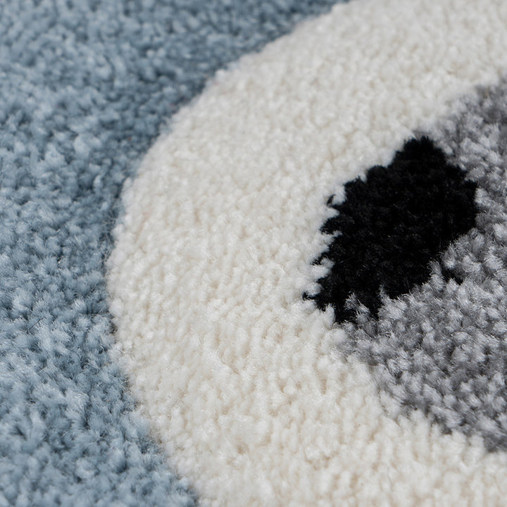 Kindervloerkleed - Atlantisch Beertje Blauw