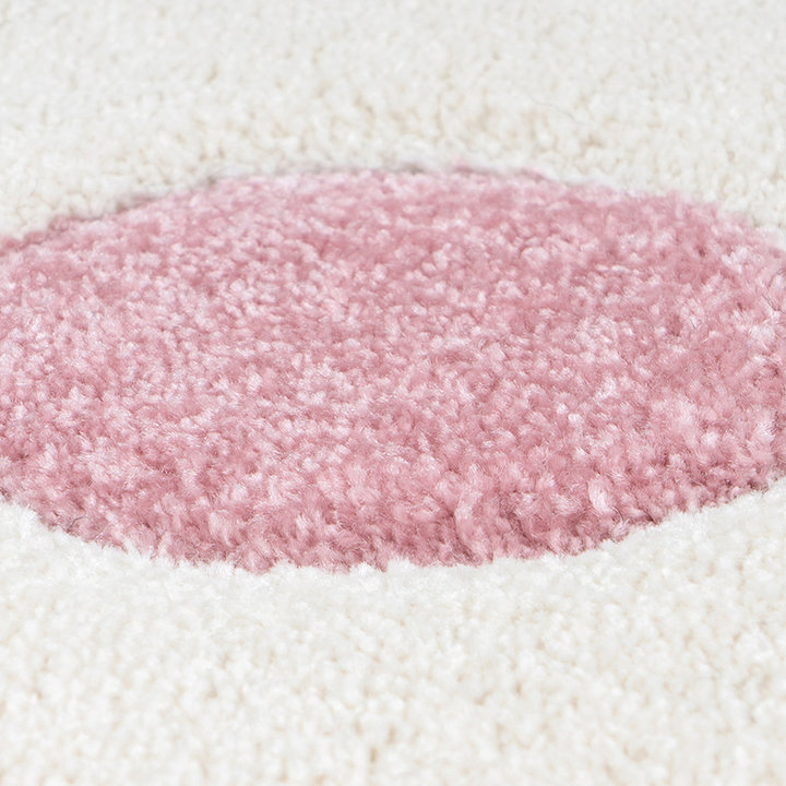 Kindervloerkleed - Atlantisch Wolkje Roze