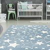 Kindervloerkleed - Atlantisch Sterren Blauw - thumbnail