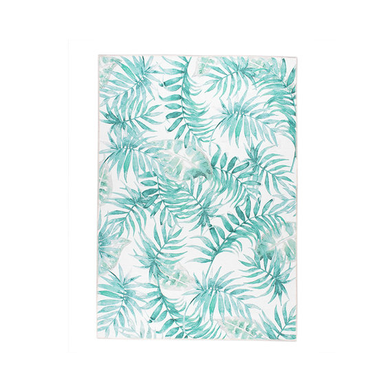 FRAAI Botanical vloerkleed - Palmier Leaves Green
