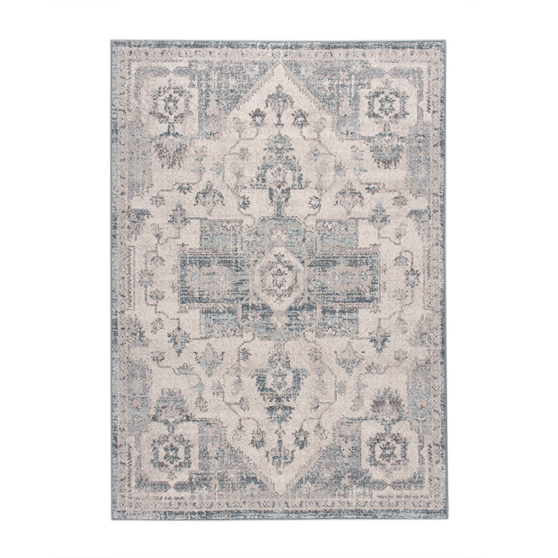 Vintage vloerkleed - Inspire Creme/Blauw No. 215 - sfeer