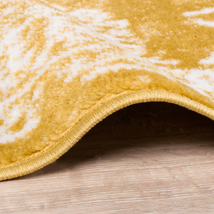 Dywan Vintage - Adore Medaillon Żółty