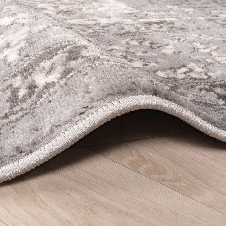 Vintage vloerkleed -  Deep Medaillon Grijs