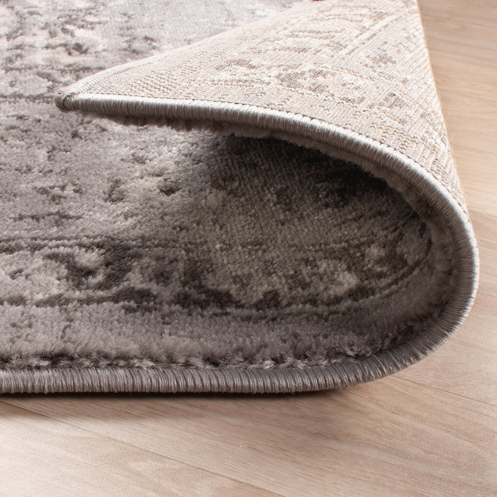 Vintage vloerkleed -  Deep Medaillon Grijs