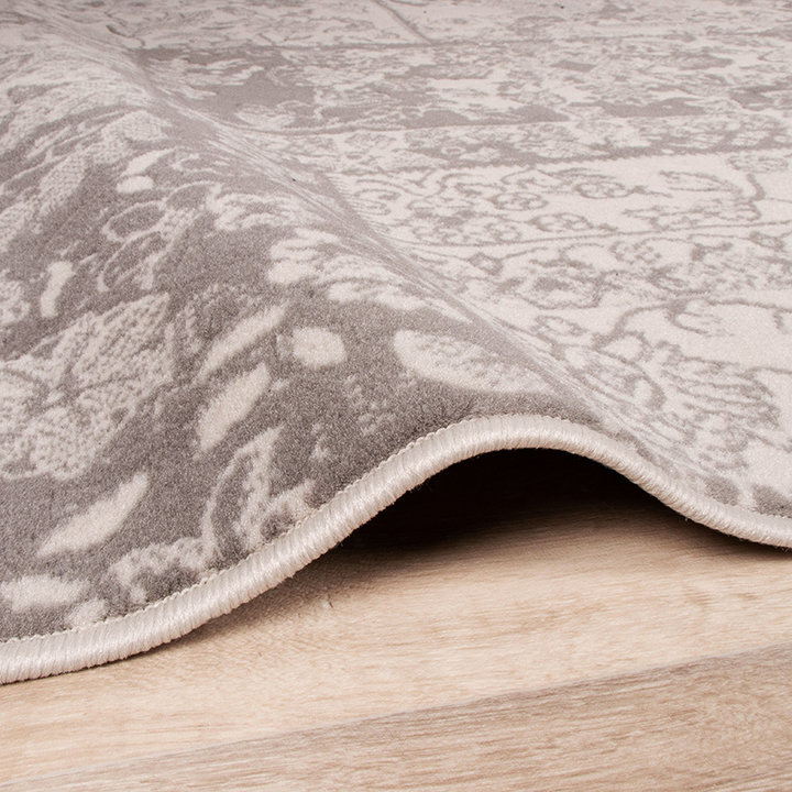 Patchwork vloerkleed - Miracle Grijs/Bruin