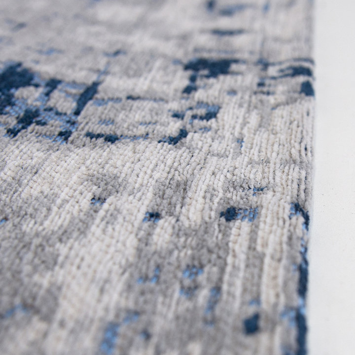 Vintage vloerkleed - Mad Men Bronx Azurite 8421