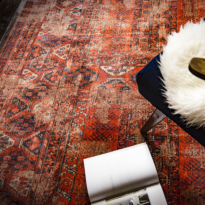 Vintage vloerkleed - Antiquarian Hadschlu Red 8719