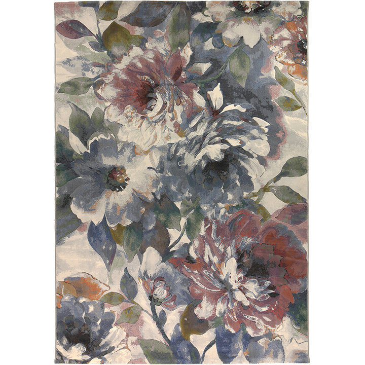 Bloemen vloerkleed - Anaheim 7626