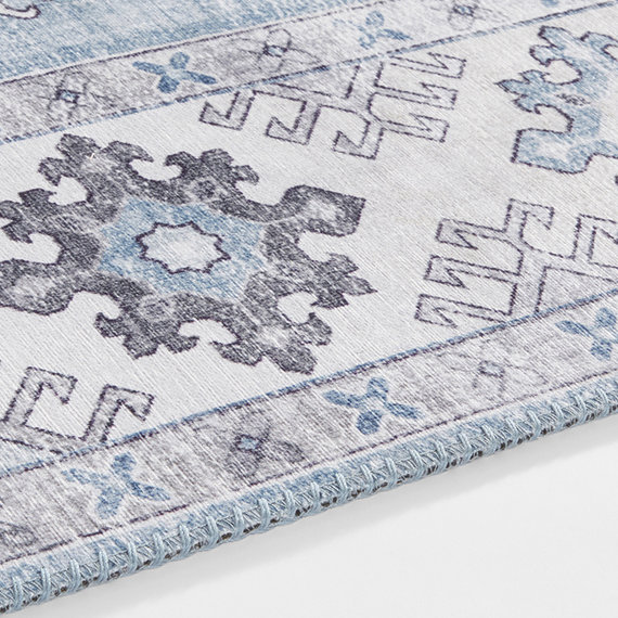 Nouristan Vintage vloerkleed - Asmar Gratia Blauw