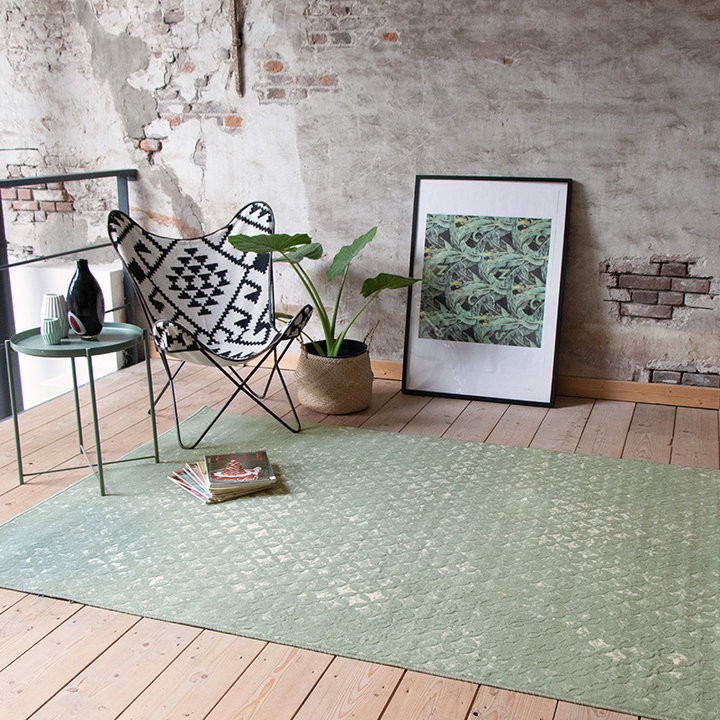 Vintage vloerkleed - Wonder Rustic Groen