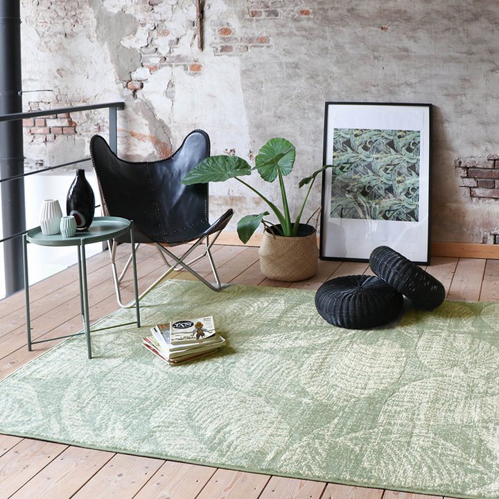 Vintage vloerkleed - Wonder Leaves Groen