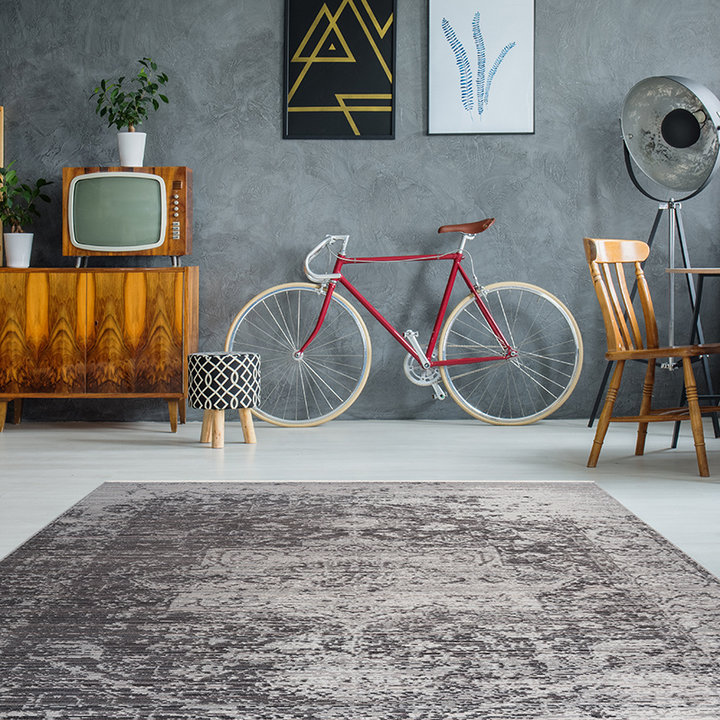 Vintage vloerkleed - Bach 1200 Beige/Bruin