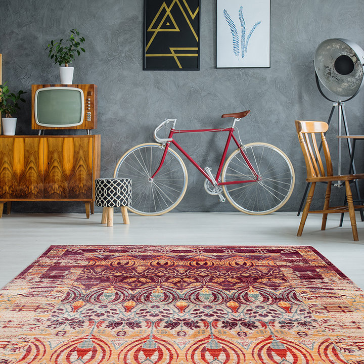 Vintage vloerkleed - Bach 400 Multi